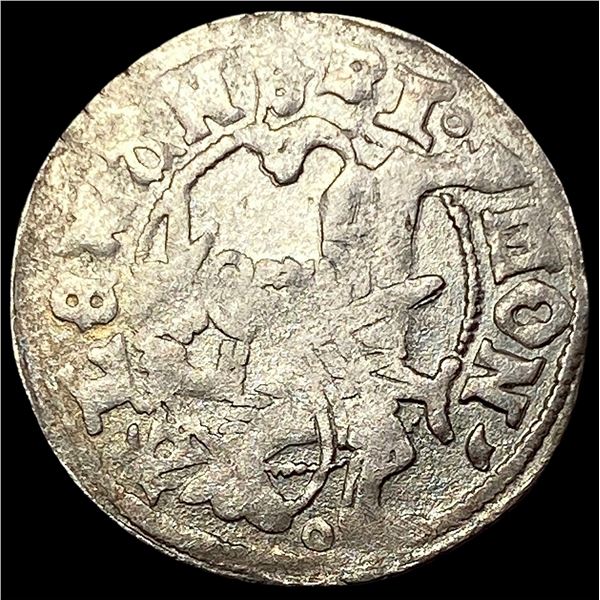 1500's-1600's Lithuania SIlver Grosz CLOSELY UNCIRCULATED