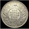 Image 2 : 1919 British India Silver Rupee UNCIRCULATED