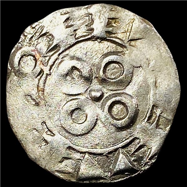 Crusaders Bishops of Maguelone Silver Denar NEARLY UNCIRCULATED