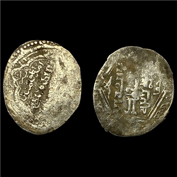 [2]Islamic Muzaffarid 1358-1385 SIlver Dinar NEARLY UNCIRCULATED