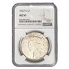 Image 1 : 1927 Silver Peace Dollar NGC AU55