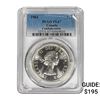 1964 Canada 0.6oz Silver Dollar PCGS PL67