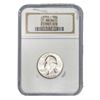 Image 1 : 1954 Washington Silver Quarter NGC MS66