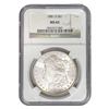 Image 1 : 1881-S Morgan Silver Dollar NGC MS65