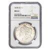 Image 1 : 1878-CC Morgan Silver Dollar NGC MS61