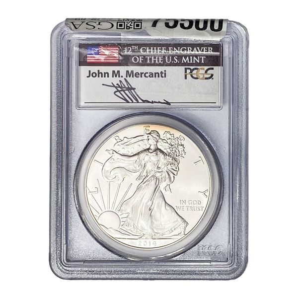 2014 Silver Eagle PCGS MS70