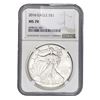 Image 1 : 2016 Silver Eagle NGC MS70
