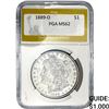 1889-O Morgan Silver Dollar PGA MS62