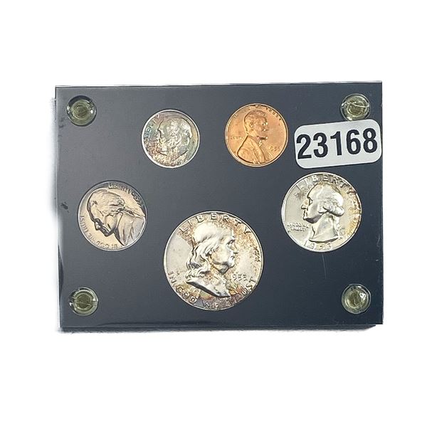 1953 United States Type Set 1C-50C