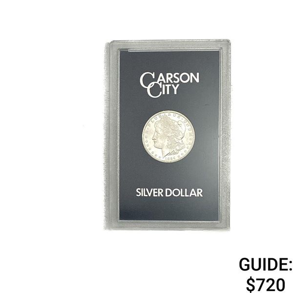 1884-CC Uncirculated Morgan Silver Dollar