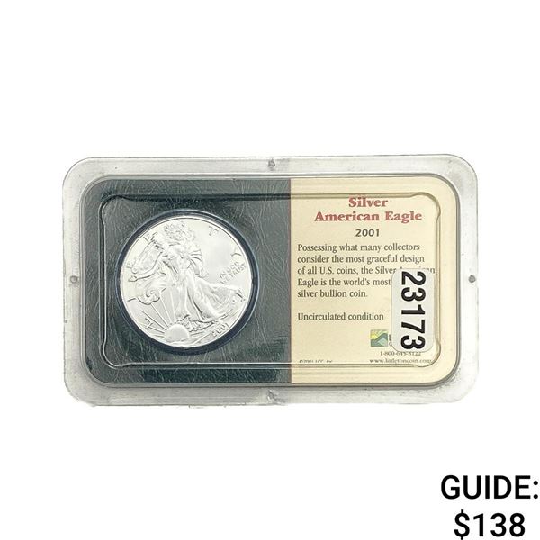 2001 Uncirculated American Silver Eagle LLC