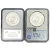 Image 2 : [2 Coins] 1881-1900 Morgan Silver Dollar PGA/NGC MS64