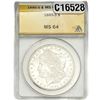 Image 1 : 1885-S Morgan Silver Dollar ANACS MS64