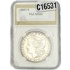 1887-S Morgan Silver Dollar PGA MS64