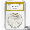 1993 American Silver Eagle PGA MS70