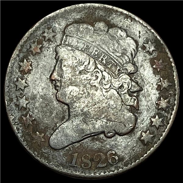 1826 Classic Head Half Cent NICELY CIRCULATED