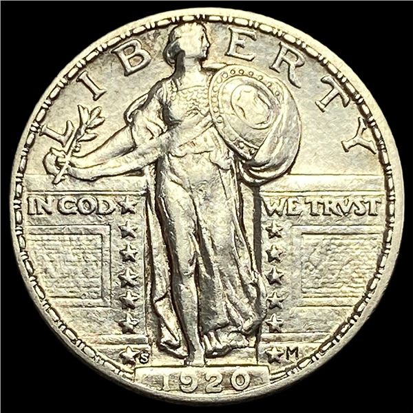 1920-S Standing Liberty Quarter CLOSELY  UNCIRCULATED