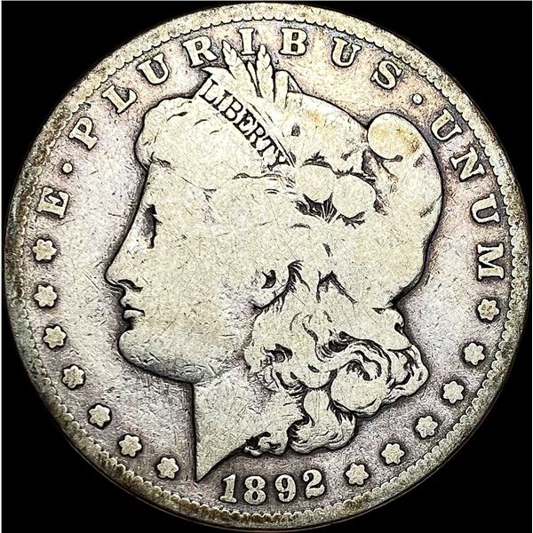 1892-S Morgan Silver Dollar NICELY CIRCULATED