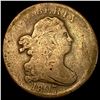 Image 1 : 1807 Draped Bust Half Cent NICELY CIRCULATED