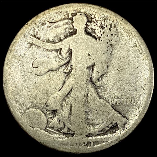 1921-D Walking Liberty Half Dollar NICELY  CIRCULATED