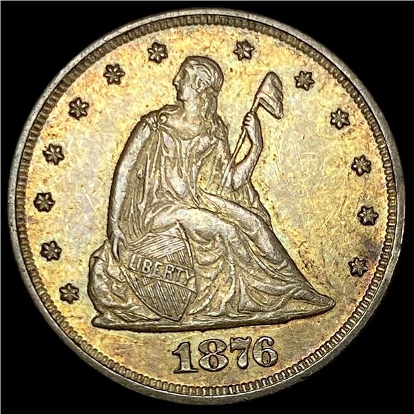 1876-S Silver Twenty Cents UNCIRCULATED