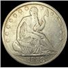 Image 1 : 1858 Seated Liberty Half Dollar LIGHTLY  CIRCULATED