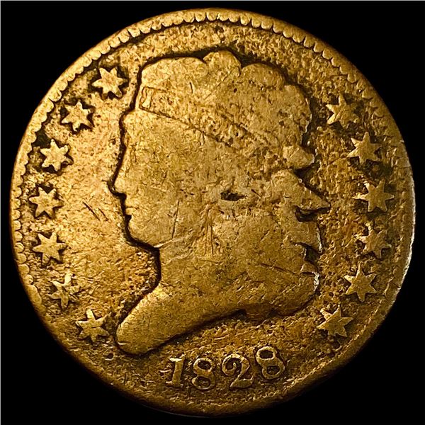 1828 Classic Head Half Cent NICELY CIRCULATED