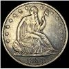 Image 1 : 1858 Seated Liberty Half Dollar CLOSELY  UNCIRCULATED
