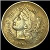 Image 1 : 1865 Nickel Three-Cent Piece CLOSELY  UNCIRCULATED