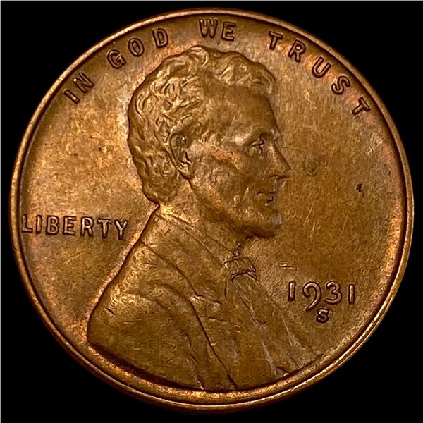 1931-S Lincoln Wheat Cent UNCIRCULATED