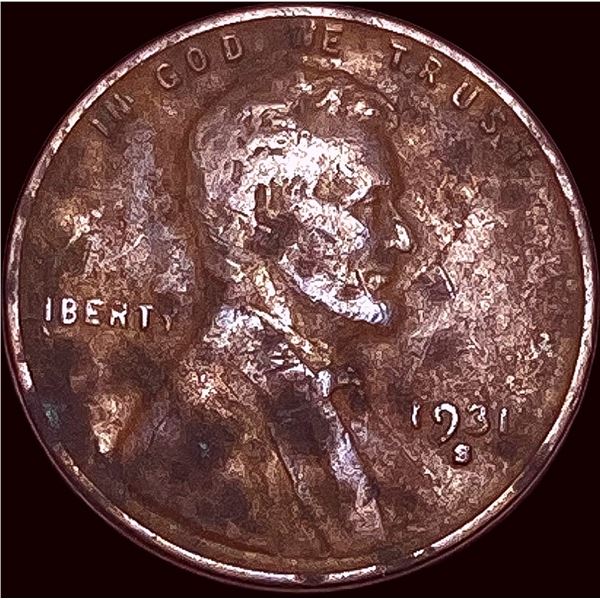 1931-S Lincoln Wheat Cent HIGH GRADE
