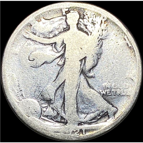 1921 Walking Liberty Half Dollar NICELY CIRCULATED