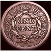 Image 2 : 1851 Braided Hair Large Cent CLOSELY UNCIRCULATED