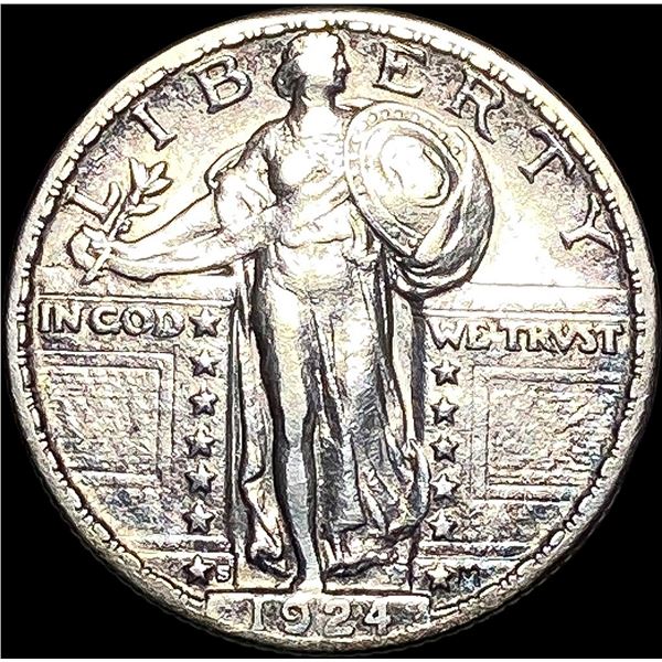 1924-S Standing Liberty Quarter CLOSELY UNCIRCULATED