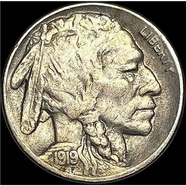 1919-S Buffalo Nickel CLOSELY UNCIRCULATED