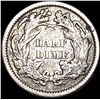 Image 2 : 1868 Silver Seated Liberty Half Dime LIGHTLY CIRCULATED