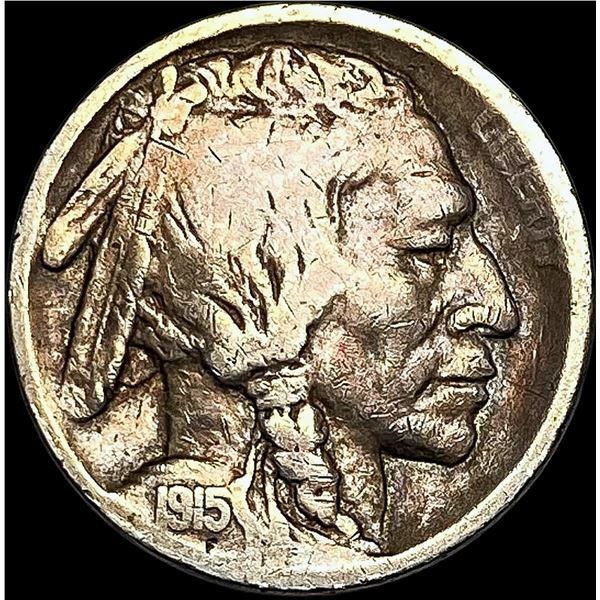 1915-S Buffalo Nickel LIGHTLY CIRCULATED