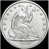 Image 1 : 1867 Seated Liberty Half Dollar CLOSELY UNCIRCULATED