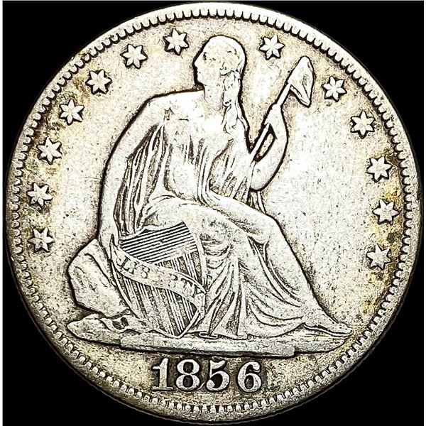 1856-O Seated Liberty Half Dollar LIGHTLY CIRCULATED