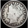 1912-S Liberty Head Nickel NICELY CIRCULATED