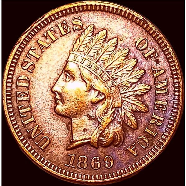 1869 Indian Head Cent UNCIRCULATED