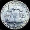 Image 2 : 1949-S FBL Silver Half Dollar Franklin CHOICE BU