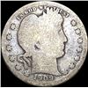 Image 1 : 1909-O Silver Barber Quarter NICELY CIRCULATED