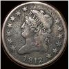 Image 1 : 1812 Classic Head Large Cent NICELY  CIRCULATED