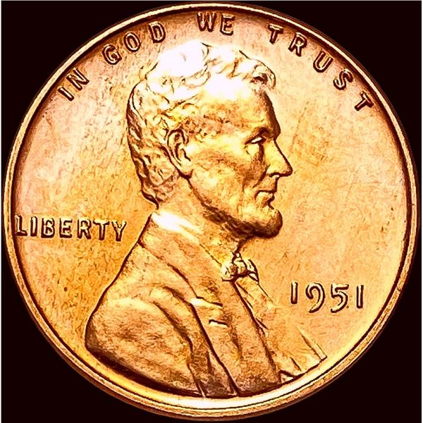 1951 Lincoln Wheat Cent UNCIRCULATED
