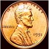 1951 Lincoln Wheat Cent UNCIRCULATED