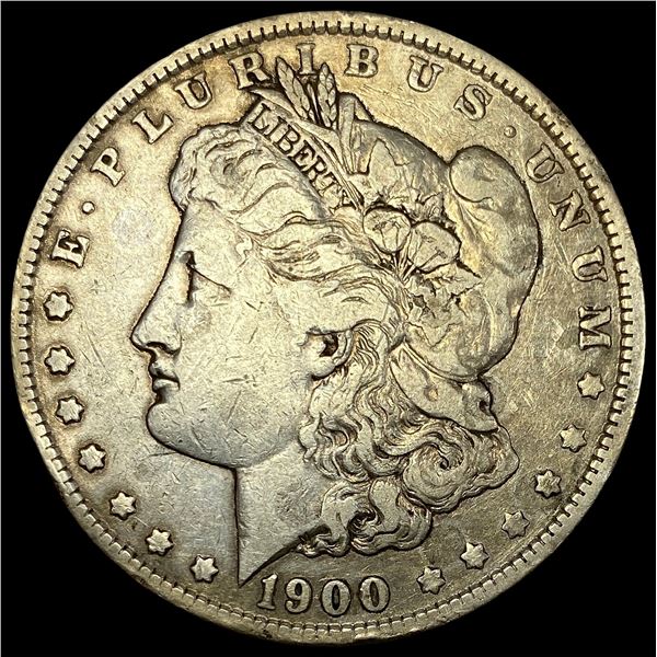 1900-O/CC Silver Morgan Dollar ABOUT UNC