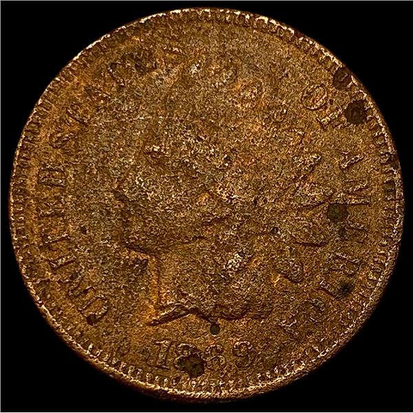 1869 Indian Head Cent UNCIRCULATED
