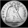 Image 1 : 1871 Seated Liberty Dollar ABOUT UNCIRCULATED