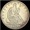 Image 1 : 1844 Seated Liberty Half Dollar CLOSELY  UNCIRCULATED